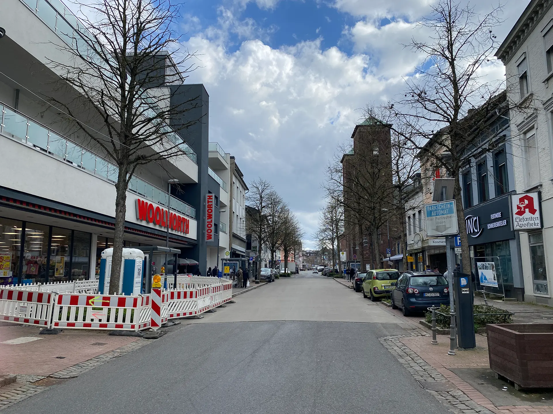 Salmstraße Wiederaufbau Stolberg