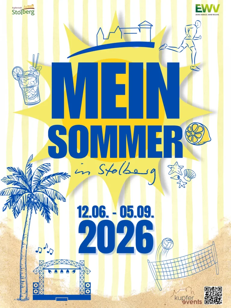 Plakat des Events "Mein Sommer" in Stolberg